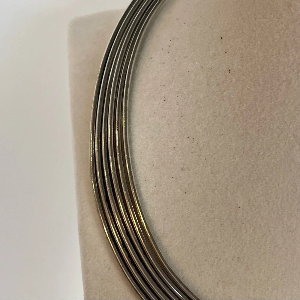 Silver Celtic Knot Choker Necklace - Picture 4 of 7